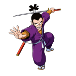 Le katana du ninja violet