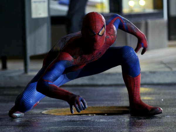Andrew Garfield’s First Real Spider Suit