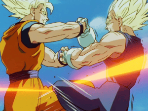 Goku vs Majin Vegeta
